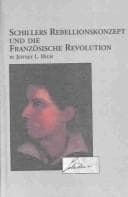 Tapa de Schillers Rebellionskonzept Und Die Franzosische Revolution (Studies in German Language and Literature)