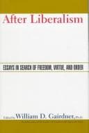 Tapa de After Liberalism
