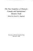 Tapa de The New Geopolitics of Minerals