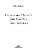 Tapa de Canada and Quebec