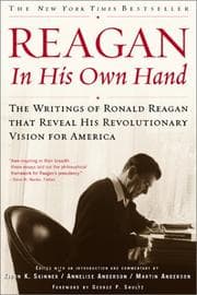 Tapa de Reagan, in His Own Hand