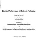 Tapa de Electrical Performance of Electronic Packaging