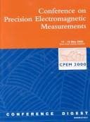Tapa de 2000 Conference on Precision Electromagnetic Measurements