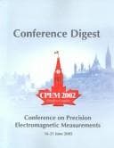 Tapa de 2002 Conference on Precision Electromagnetic Measurements