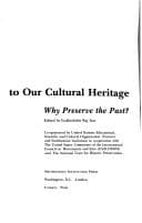 Tapa de The Challenge to Our Cultural Heritage