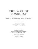 Tapa de The war of conquest