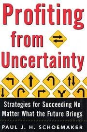 Tapa de Profiting from uncertainty