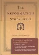 Tapa de The Reformation Study Bible