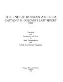 Tapa de The end of Russian America