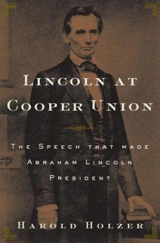 Tapa de Lincoln at Cooper Union