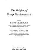 Tapa de The origins of group psychoanalysis