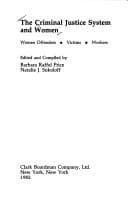 Tapa de The Criminal justice system and women