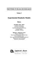 Tapa de Experimental headache models