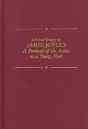 Tapa de Critical essays on James Joyce's A portrait of the artist as a young man