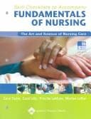 Tapa de Skill Checklists to Accompany Fundamentals of Nursing