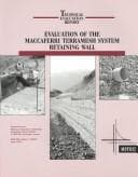 Tapa de Evaluation of the Maccaferri Terramesh System Retaining Wall (Technical Evaluation Report)