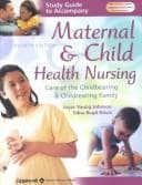 Tapa de Study Guide to Accompany Maternal and Child Health Nursing