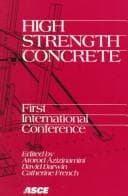 Tapa de High Strength Concrete: First International Conference