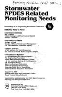Tapa de Stormwater NPDES related monitoring needs