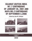 Tapa de Gujarat (Kutch) India M7.7 earthquake of January 26, 2001 and Napa M5.2 earthquake of Sept. 3, 2000