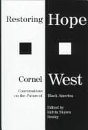 Tapa de Restoring Hope