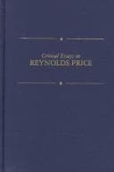Tapa de Critical Essays on American Literature Series - Reynolds Price