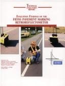 Tapa de Evaluation findings of the FRTO1 pavement marking retroreflectometer