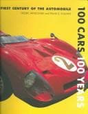 Tapa de 100 Cars 100 Years the First Century of the Automobile