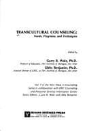Tapa de Transcultural Counseling
