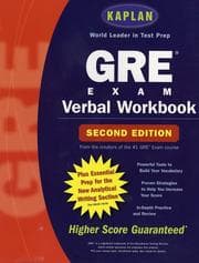Tapa de Kaplan GRE Verbal Workbook