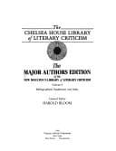 Tapa de The Major authors edition of the New Moulton's library of literary criticism