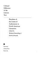 Tapa de Cultural Difference and the Literary Text