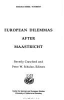 Tapa de European dilemmas after Maastricht