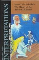Tapa de Samuel Taylor Coleridge's the Rime of the Ancient Mariner (Modern Critical Interpretations)