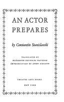 Tapa de An Actor Prepares