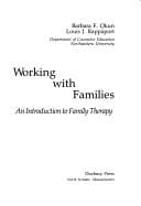 Tapa de Working with families