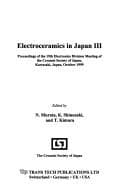 Tapa de Electroceramics in Japan III