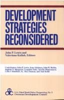 Tapa de Development strategies reconsidered