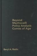 Tapa de Beyond Machiavelli