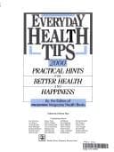 Tapa de Everyday health tips