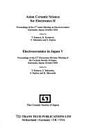 Tapa de Asian Ceramic Science for Electronics II & Electroceramics in Japan V (Key Engineering Materials)