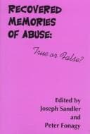 Tapa de Recovered memories of abuse