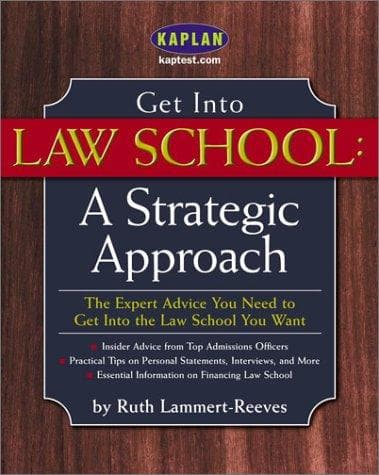 Tapa de Get Into Law School
