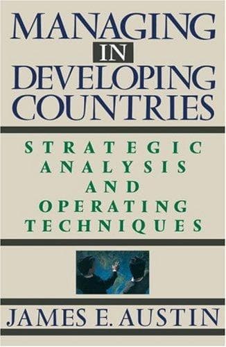 Tapa de Managing in Developing Countries