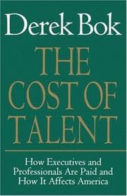 Tapa de The cost of talent