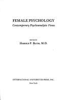 Tapa de Female psychology