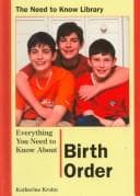Tapa de Everything You Need to Know About Birth Order
