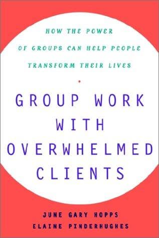 Tapa de Group Work with Overwhelmed Clients