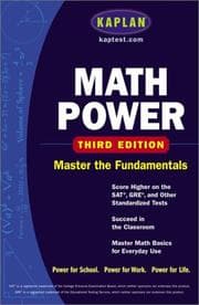 Tapa de Kaplan Math Power, Third Edition
