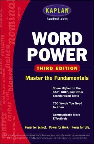 Tapa de Kaplan Word Power, Third Edition